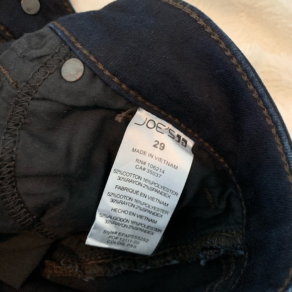 Dark Wash Joe’s Jeans - Picture 3 of 3